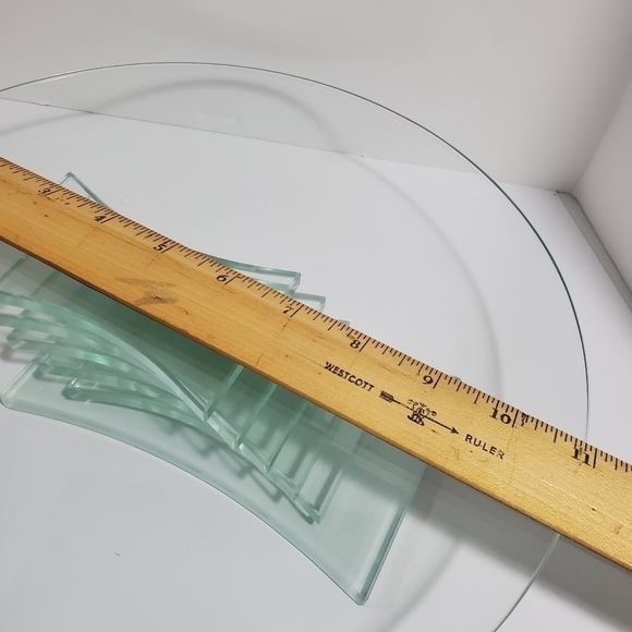 Partylite Stratus 3 wick glass Candle Holder P7725 - Picture 6 of 13